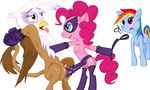  ?! avian bdsm beak blue_eyes blue_fur bondage bound clitoris crop cutie_mark d.w. dildo enlarged_clitoris equine female feral feral_on_feral friendship_is_magic fur gilda_(mlp) group gryphon hair horse insertion interspecies makeup mammal multi-colored_hair my_little_pony open_mouth pegasus penetration pink_fur pink_hair pinkie_pie_(mlp) plain_background pony pussy rainbow_dash_(mlp) rainbow_hair red_eyes riding_crop rule_34 sex_toy strapon tongue tongue_out vaginal vaginal_insertion vaginal_penetration watching white_background wings yellow_eyes 