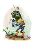  alien blue_eyes bug can child district_9 flower fookin&#039;_prawn fuse grass leggings oliver prawn shirt shorts solo 