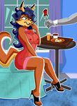  bedroom breasts canine carmelita_fox female fox grimphantom lips male raccoon sly_cooper sly_cooper_(series) vixen 