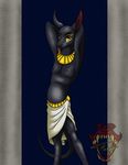  anubian_jackal anubis canine deity egyptian fangsofwhite jackal male solo 