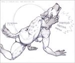  2010 all_fours ecmajor female flexible hind_leg hyena itch nude piercing pseudo-penis scratching solo 