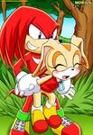 cream_the_rabbit doggy_position female from_behind knuckles_the_echidna mobius_unleashed palcomix sonic_(series) tail 