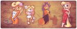  bandicoot canine carmelita_fox coco_bandicoot crash_bandicoot crash_bandicoot_(series) cream_the_rabbit dress female fox lagomorph minerva mink nitro rabbit sly_cooper_(series) sonic_(series) swimsuit tail 