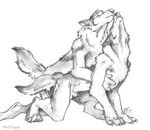  all_fours blackteagan canine canine_penis doggy_position from_behind gay male nude penis sex sheath wolf 