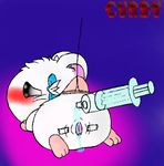  anal bijou blush curby female hamster hamtaro_(series) syringe 