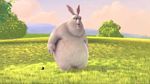 3d big_buck_bunny blender confused durrr fat field lagomorph male rabbit 