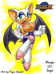  bat breasts female rouge_the_bat solo sonic_(series) tail tiger_skunk 