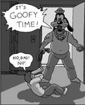  abuse belt canine disney doorway funny goofy goofy_time hairy human lol male meme parent parody toony 