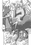  comic floatzel internal luxray mikazuki_karasu nipples penetration pok&eacute;mon rocks sex vaginal vaginal_penetration 