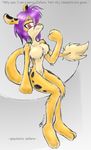  beckoning cute digitigrade female inviting neopets nude orange sitting solo zafara 