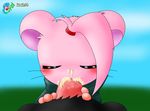  akatsuki blush eyes_closed fellatio female hamster hamtaro_(series) nose_cum oral oral_sex penis sex 