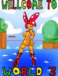  boots bow breasts butt female koopa koopalings lordstevie mario_bros shell solo spikes super_mario tail turtle video_games water wendy_o_koopa 