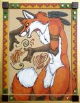  2008 canine fox male nude sheath solo tribal xianjaguar 