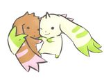  digimon digimon_tamers lopmon lowres smile terriermon 