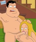  american_dad famous-toon-facial francine_smith stan_smith tagme 
