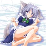  animal_ears dog_ears dog_tail female inu_sakuya izayoi_sakuya maid reverse_noise tail touhou yamu_(reverse_noise) 