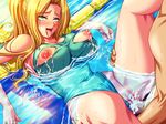  1girl ahegao blonde_hair blush breasts censored cleavage clothed_sex competition_swimsuit covered_navel cum cum_in_pussy dutch_angle fingernails from_above fucked_silly game_cg green_eyes green_swimsuit hasekura_ritsuko hetero high_ponytail highleg highleg_swimsuit impossible_clothes impossible_swimsuit kagami_hirotaka kneepits lactation lane_line large_breasts legs_up long_fingernails long_hair lying mature mesu_kyoushi missionary mole mole_under_eye mosaic_censoring nipples one-piece_swimsuit partially_submerged penis ponytail pool puffy_nipples pussy rolling_eyes sex sideboob skindentation solo_focus spread_legs swimsuit swimsuit_aside taut_clothes taut_swimsuit thigh_grab tongue tongue_out torn_clothes torn_swimsuit vaginal water wet wet_hair wide_hips 