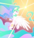  equestria-prevails equine female feral friendship_is_magic horn horse mammal my_little_pony pony princess princess_celestia_(mlp) royalty solo winged_unicorn wings 