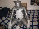  bed canine chubby dildo duct_tape fox fursuit male omg penis real requested_anonymity sex_toy shiny sitting solo taking_it_way_too_far 