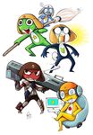  bazooka broom cannon computer dororo frog gemma_wilson giroro keroro_gunso kororo kururu tamama 