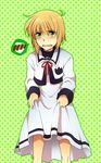  crossdressing lyrical_nanoha mahou_shoujo_lyrical_nanoha male_focus school_uniform seishou_elementary_school_uniform solo takana yuuno_scrya 