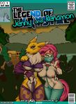  anthro big_breasts blue_eyes breasts canine cat chest_tuft comic digimon duo feline female fox fur green_eyes legend_of_jenny_and_renamon mammal nipples pussy renamon scalie tail tuft yawg 