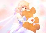  beamed_eighth_notes beamed_sixteenth_notes blonde_hair dearmybrothers dress earrings eighth_note face half_note jewelry long_hair macross macross_frontier musical_note quarter_note sheryl_nome solo stuffed_animal stuffed_toy teddy_bear 