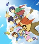  digimon digimon_frontier himi_tomoki kanbara_takuya kimura_kouichi minamoto_kouji orimoto_izumi shibayama_junpei 