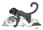  anal anal_penetration cat cum feline gay male nude onnanoko penetration penis sex 