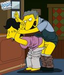  famous-toons-facial moe_szyslak tagme the_simpsons 