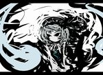  abstract bad_id bad_pixiv_id f7(eiki) konpaku_youmu konpaku_youmu_(ghost) monochrome short_hair solo touhou 