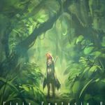  androgynous arms_at_sides brown_eyes brown_hair copyright_name dress forest green green_dress hat jungle looking_up nature outdoors pixiv_fantasia pixiv_fantasia_5 red_hat rei_(sanbonzakura) scenery short_dress short_hair solo standing tree wide_shot 