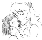  ann_gora callie_briggs duo feline female g.f.d kissing lesbian mammal swat_kats 