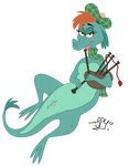  anus female loch_ness_monster marine nessie plain_background pussy scalie solo spy_(artist) the_ballad_of_nessie transparent_background 