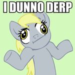  derp derpy_hooves_(mlp) english_text equine female feral friendship_is_magic horse i_dunno_lol mammal my_little_pony pony reaction_image retarded shrug solo text unknown_artist 