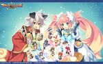  animal_ears box disgaea doughnut etna flonne food highres kanata_(trinity_universe) lucius makai_senki_disgaea miyu miyu_(trinity_universe) mizuki mizuki_(trinity_universe) pamela_ibiss prinny recit rizelia rocket suzaku trinity_universe tsubaki_(trinity_universe) viorate_platane 