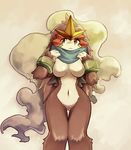  breasts entei female mrsk nude pok&eacute;mon solo voluptuous 