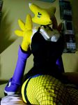  digimon doll fishnet fox mammal photo plushie raptorsr real real_world renamon solo xenosaga 