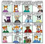  bear canine cat collar comic dildo feline fox furry_lifestyle fursuit glasses goth human humour lagomorph life_in_furry_hell open_shirt pornography rabbit rodent sean_o&#039;hare sex_toy skunk smoking the_truth tony_the_tiger wolf 