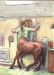  doctor equine hooves horse hospital human luciusappaloosius mammal medical mirror patient tail taur transformation 
