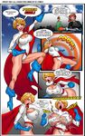  dc power_girl smudge tagme 