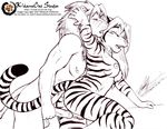 breasts feline female k&#039;sharra ksharra lion male nude passionate penis pussy scar sex straight tau tiger 