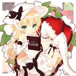  :&lt; blonde_hair elbow_gloves frills gloves gosick green_eyes long_hair show_(rinnetenshow) solo too_many too_many_frills victorica_de_blois 