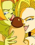  android_18 dboy dragon_ball_z krillin zangya 