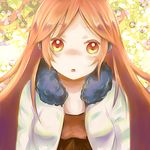  bad_id bad_pixiv_id face headphones jacket long_hair nigoru red_hair sf-a2_miki solo vocaloid 