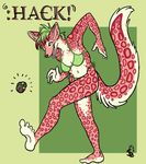  feline female hack hacky_sack kick leopard maui pink socks solo terzy underwear 