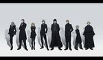  6+boys antonio_lopez barnaby_brooks_jr ghost_in_the_shell ghost_in_the_shell_lineup ghost_in_the_shell_stand_alone_complex highres huang_baoling image_sample ivan_karelin k_kino kaburagi_t_kotetsu karina_lyle keith_goodman letterboxed lineup md5_mismatch multiple_boys nathan_seymour parody pixiv_sample tiger_&amp;_bunny 