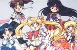  5girls aino_minako bishoujo_senshi_sailor_moon bishoujo_senshi_sailor_moon_supers chibi happy hino_rei kino_makoto lowres mizuno_ami multiple_girls official_art sailor_jupiter sailor_mars sailor_mercury sailor_moon sailor_venus smile super_sailor_moon tsukino_usagi 