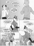  adam_wan anal anal_fingering anal_penetration canine comic dalmatian dog fingering fox gay lapping_the_competition male masturbation penetration 