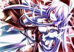 halo kiby_(series) kirby kirby_(series) nintendo personification red_eyes robe white_hair wings zero_two 